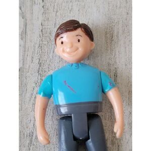 Happy smile dad doll poseable accessory figure toy